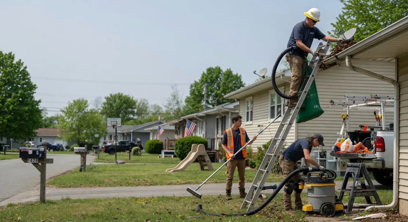 Gutter Installation in De Soto, IL near me